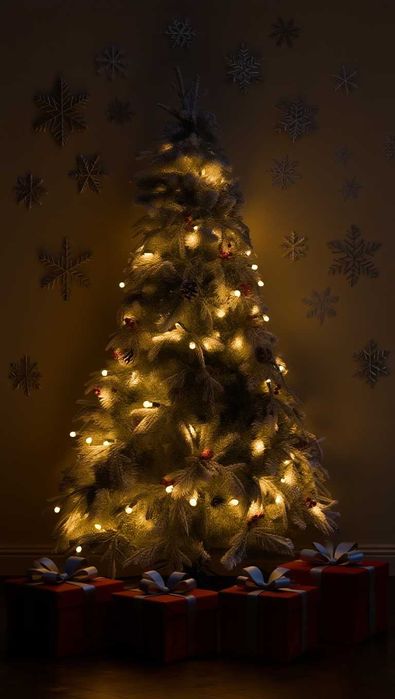 Новогодние елки, склад искуусственных новогодних елок Алматы