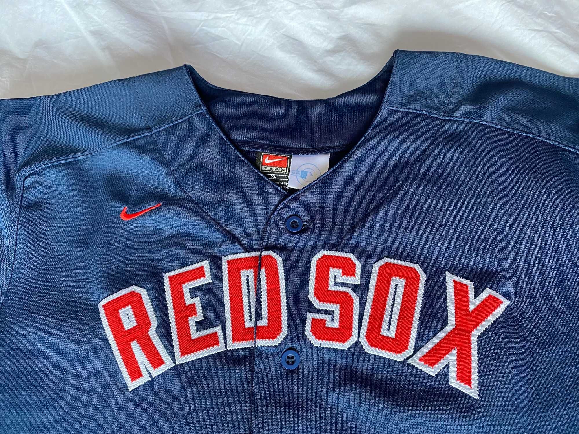 Vând tricou baseball Nike Red Sox, ORIGINAL și NOU, din SUA, mărimea M