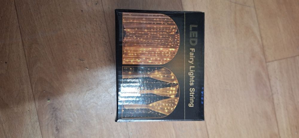 коледни лампички тип завеса 3x3 м. - цветни