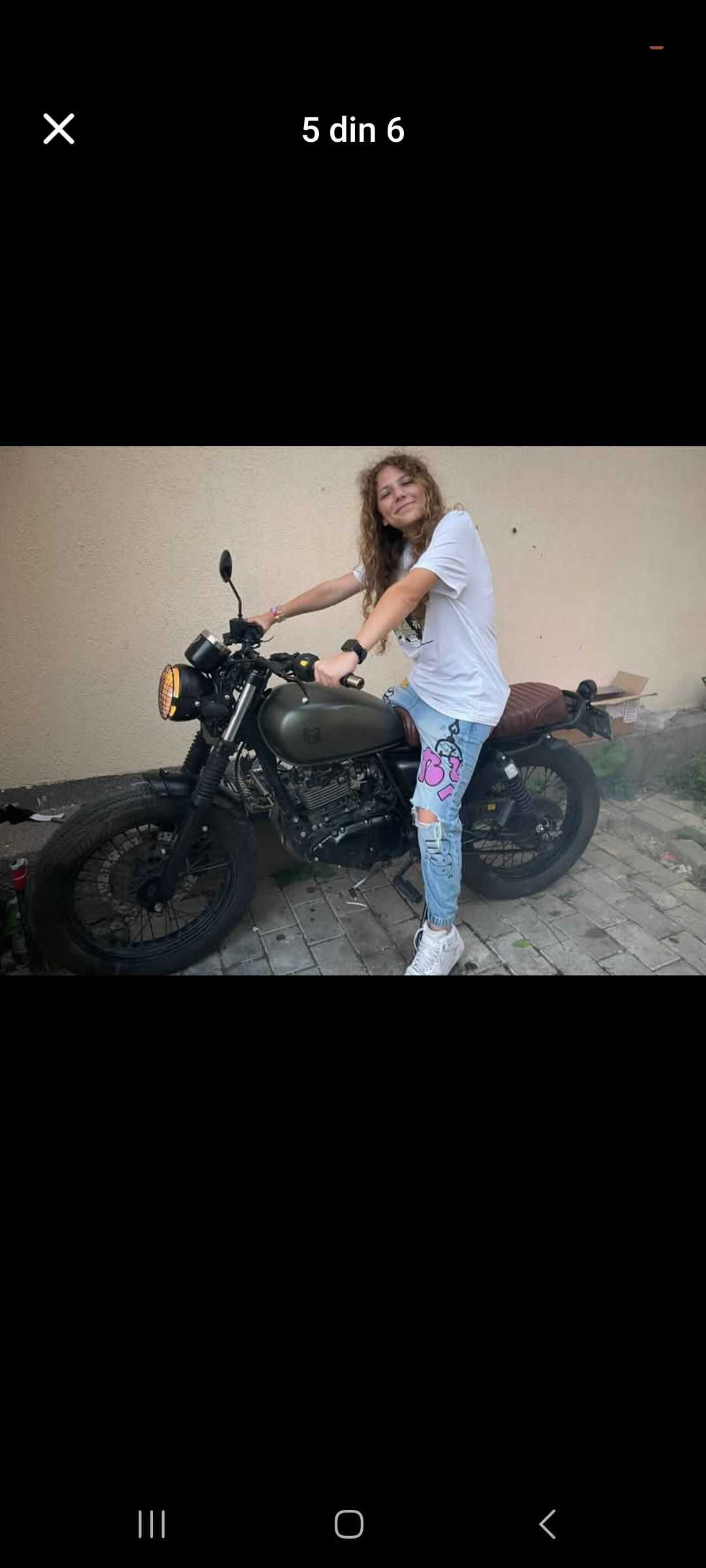 Vand motocicleta britanica Mutt Mongrell