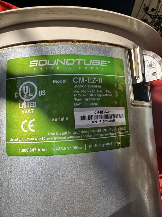 Boxe de Tavan Profesionale SoundTube și ITC (PA/Muzică Ambientală)