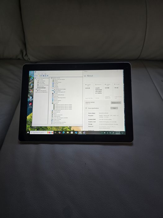 Tableta Surface GO, ram 8gb, ssd 128gb