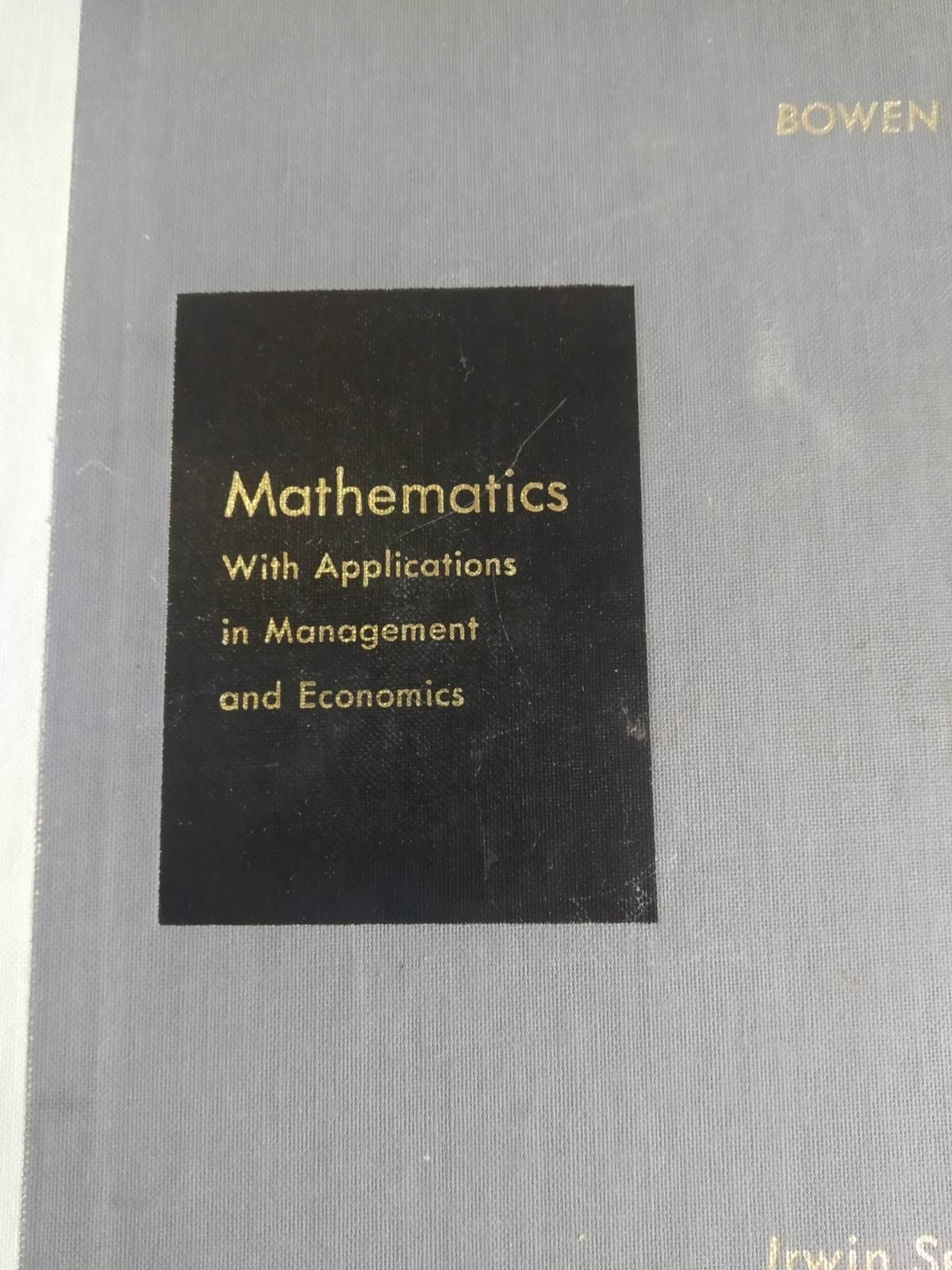 Антикварна Американска книга учебник от 1967г по Математика
