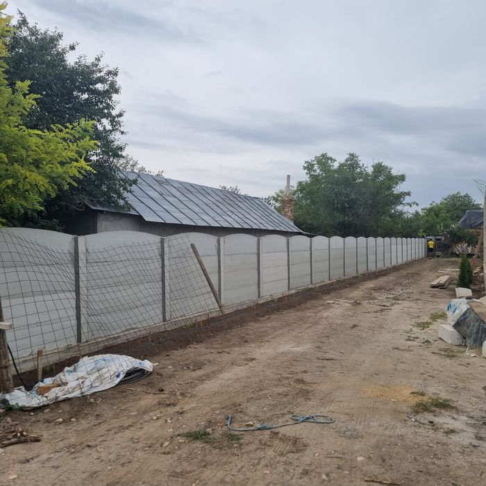 Gard Beton Din Placi Brăila