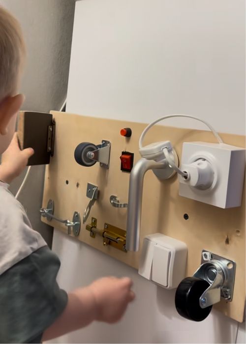 Бизиборд детский все для ваших деток