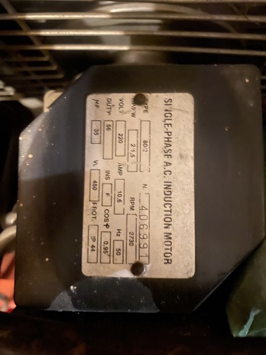 Компресор Fini  10 bara  Монофазен