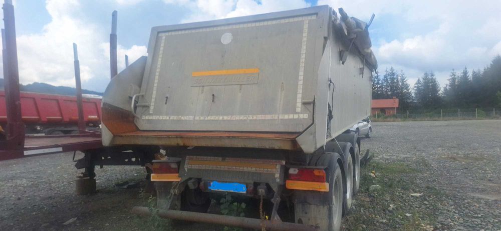 cap tractor VOLVO si semiremorca basculabila aluminiu