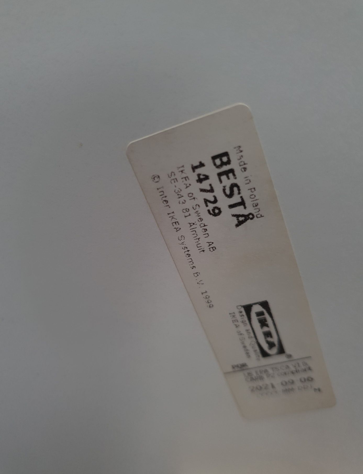 Бял TV шкаф IKEA / ИКЕА Bestå