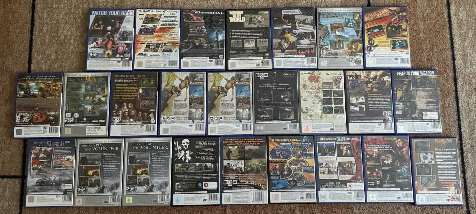 Игри за Playstation 2 - Call of Duty, Tomb Raider, NFS И ОЩЕ...