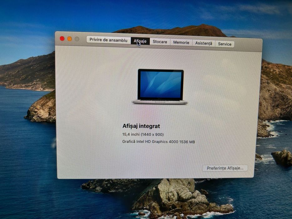 Vând laptop MacBook Pro, 2013, 15”, Retina
