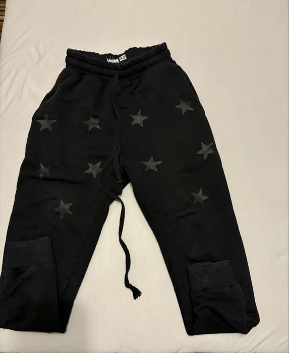 Pantaloni Young rich white