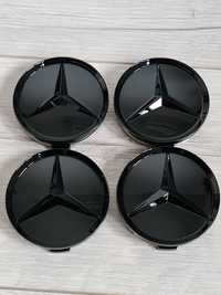 Capace-Jante-75-MM-Mercedes-Negre-Full-Black-Clasa-A-C-E-S-CLS-GLC-GLE