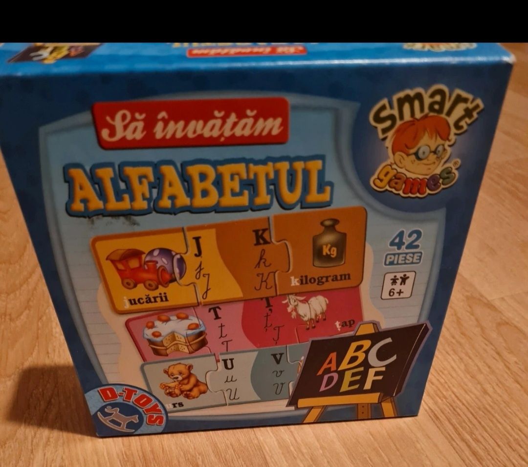 Joc silabe   Sa învățăm alfabetul