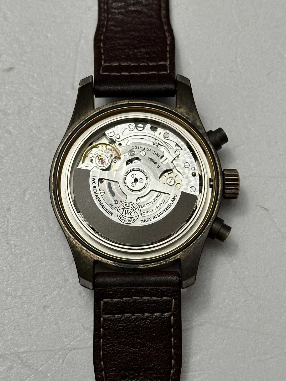 CEAS IWC PILOT SPITFIRE CHRONO - Ref. IW387902 -Cal.69380 -41mm -8200E