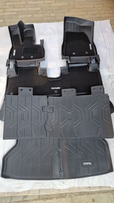 Leopard Titanium 7 полный комплект коврики полики салон багажник спинк