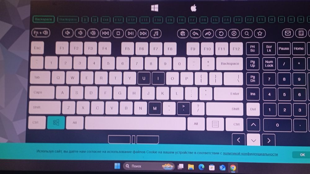 Продаю игровую клавиатуру Hyperx alloy origins 60