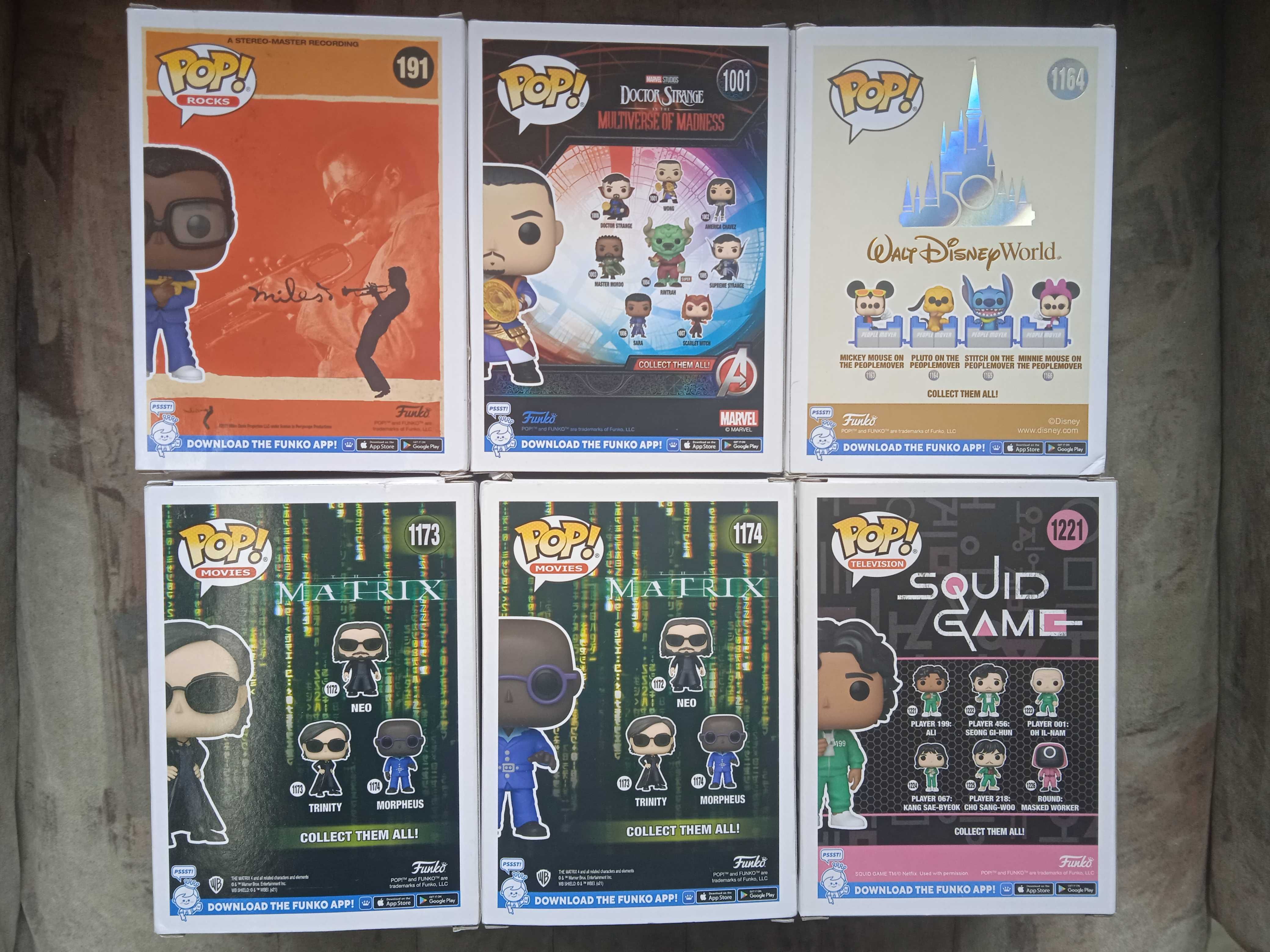 figurine funko pop 6 bucati