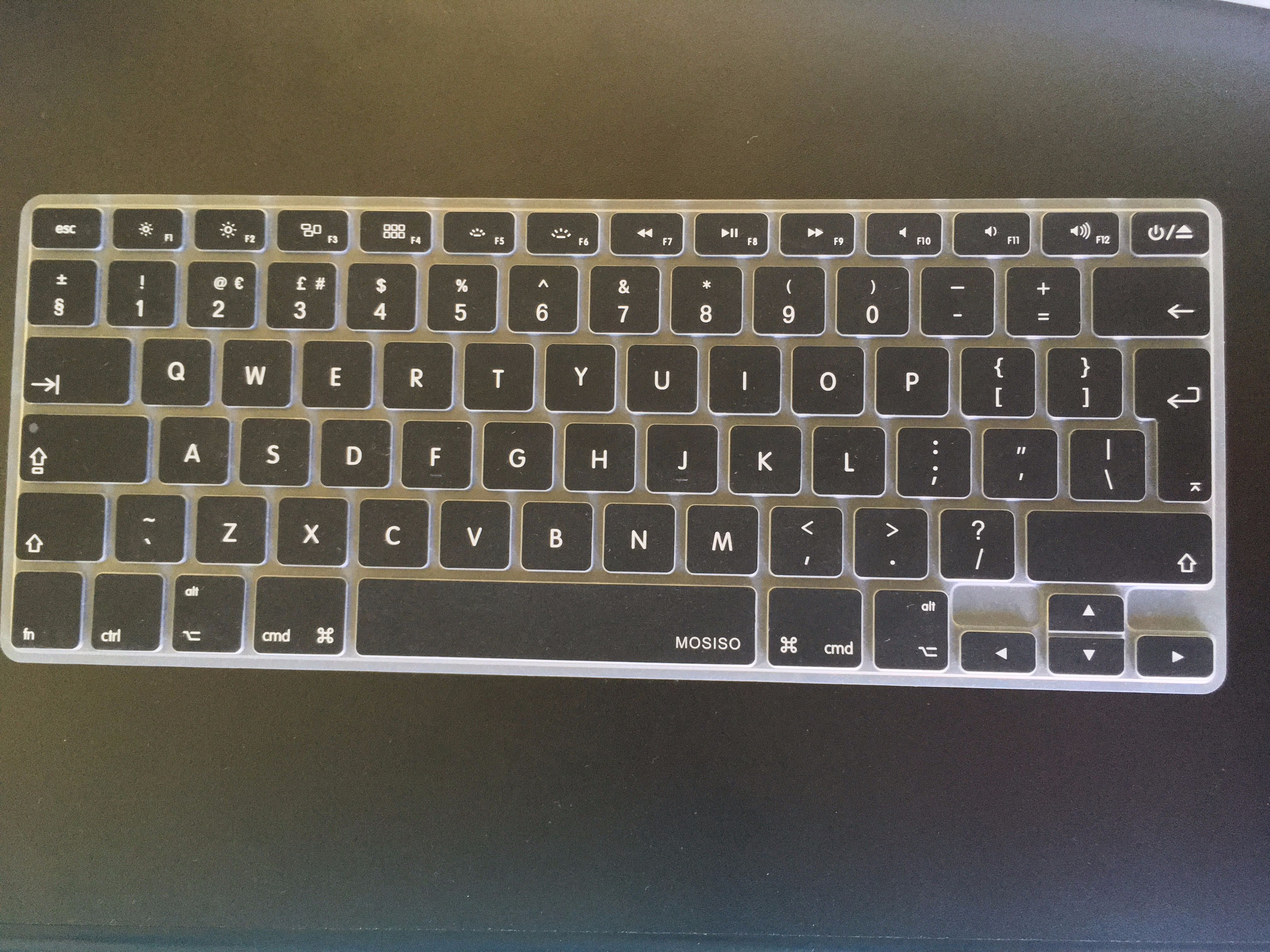 protectie tastatura macbook pro retina 13"/15" 2012, 2013, 2014, 2015