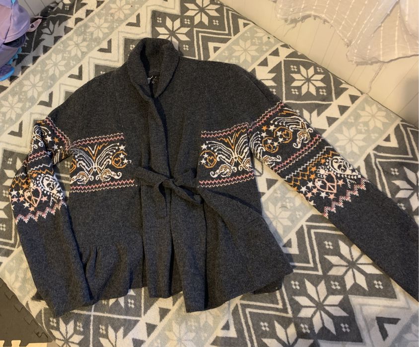 Cardigan blend lana vascoza matase Odd Molly xs grn Ivko oleana