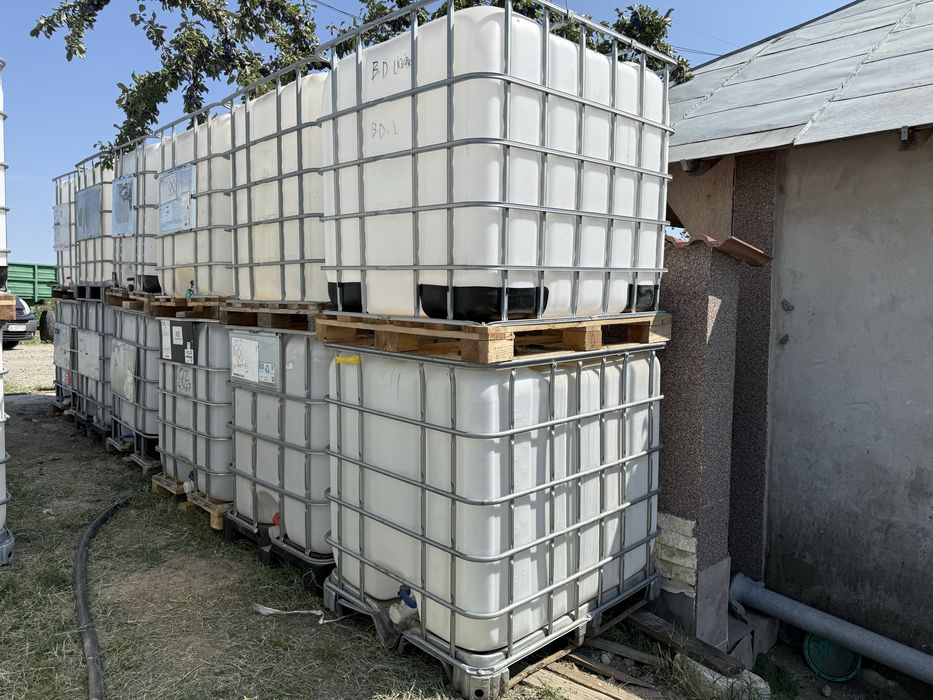 Bazine 1000 Litri , rezervor , IBC , cub apa , fose