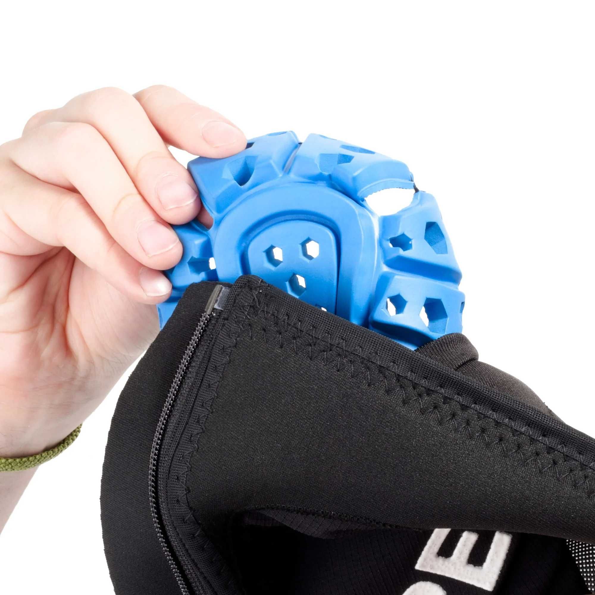 Защитные вело наколенники Shred FLEXI KNEE PADS TRAIL ZIP.Новые,из США