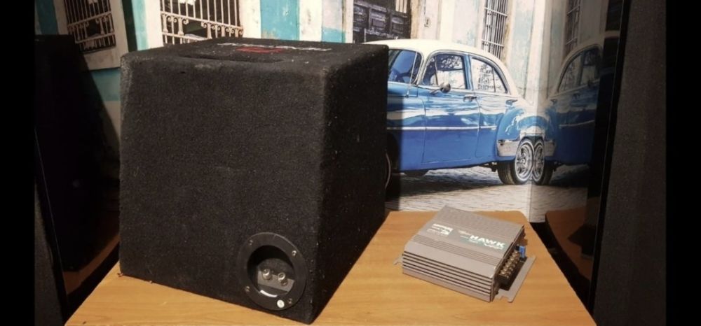 Renegade Profi Sound Cougar subwoofer amplificator statie Hifonics