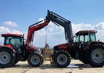 incarcator frontal complet, pentru tractor CASE si alte tractoare