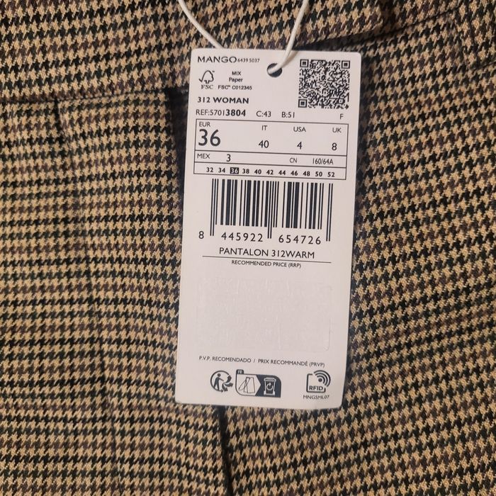 Нов панталон от Манго/Mango  36 размер