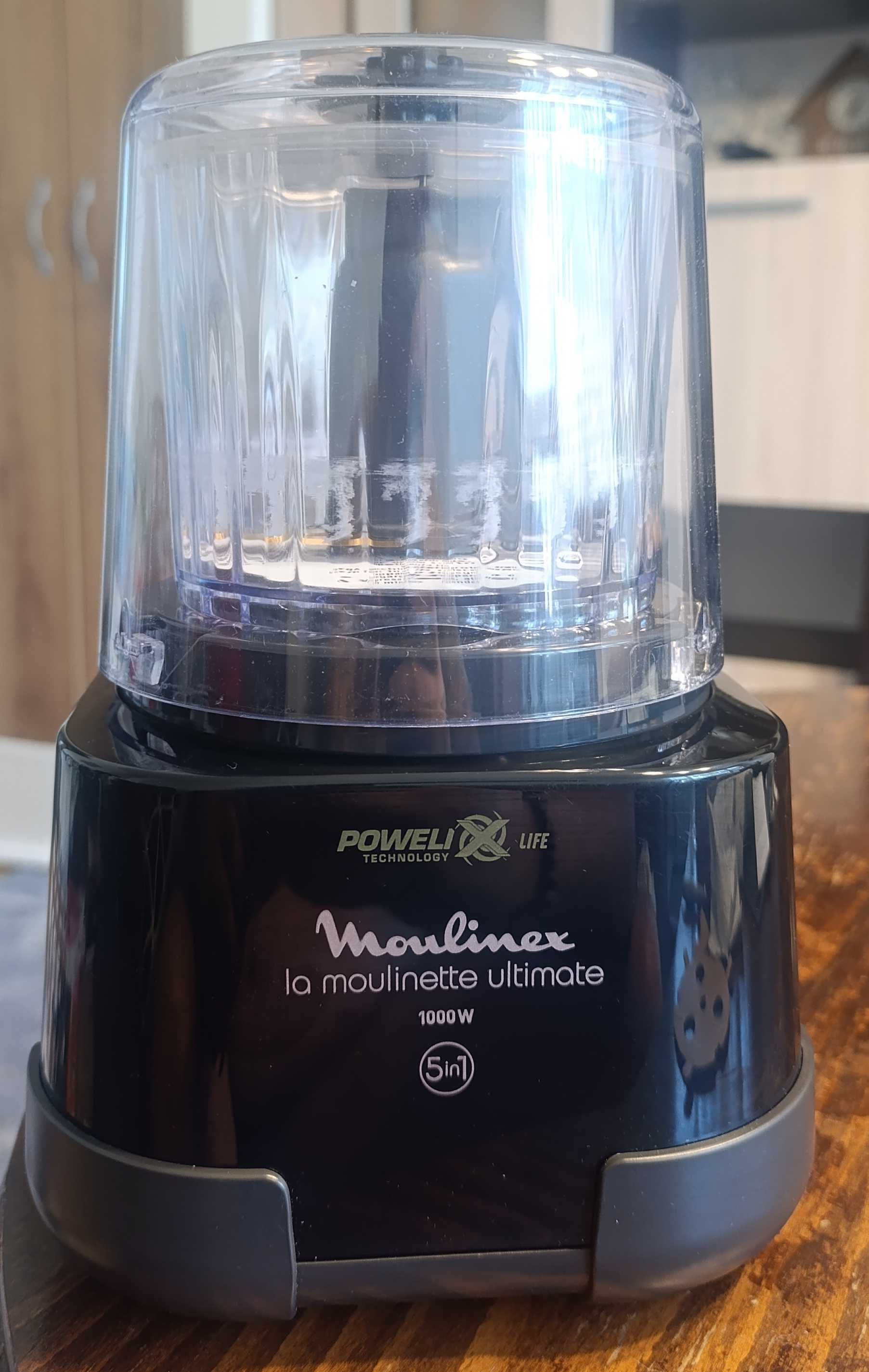 Чопър, Moulinex, 1000W, черен