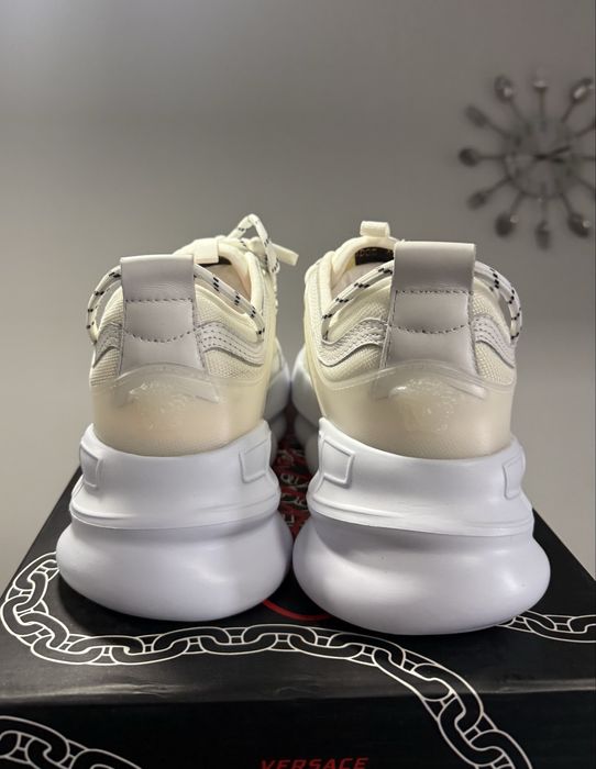 Versace Chain Reaction White