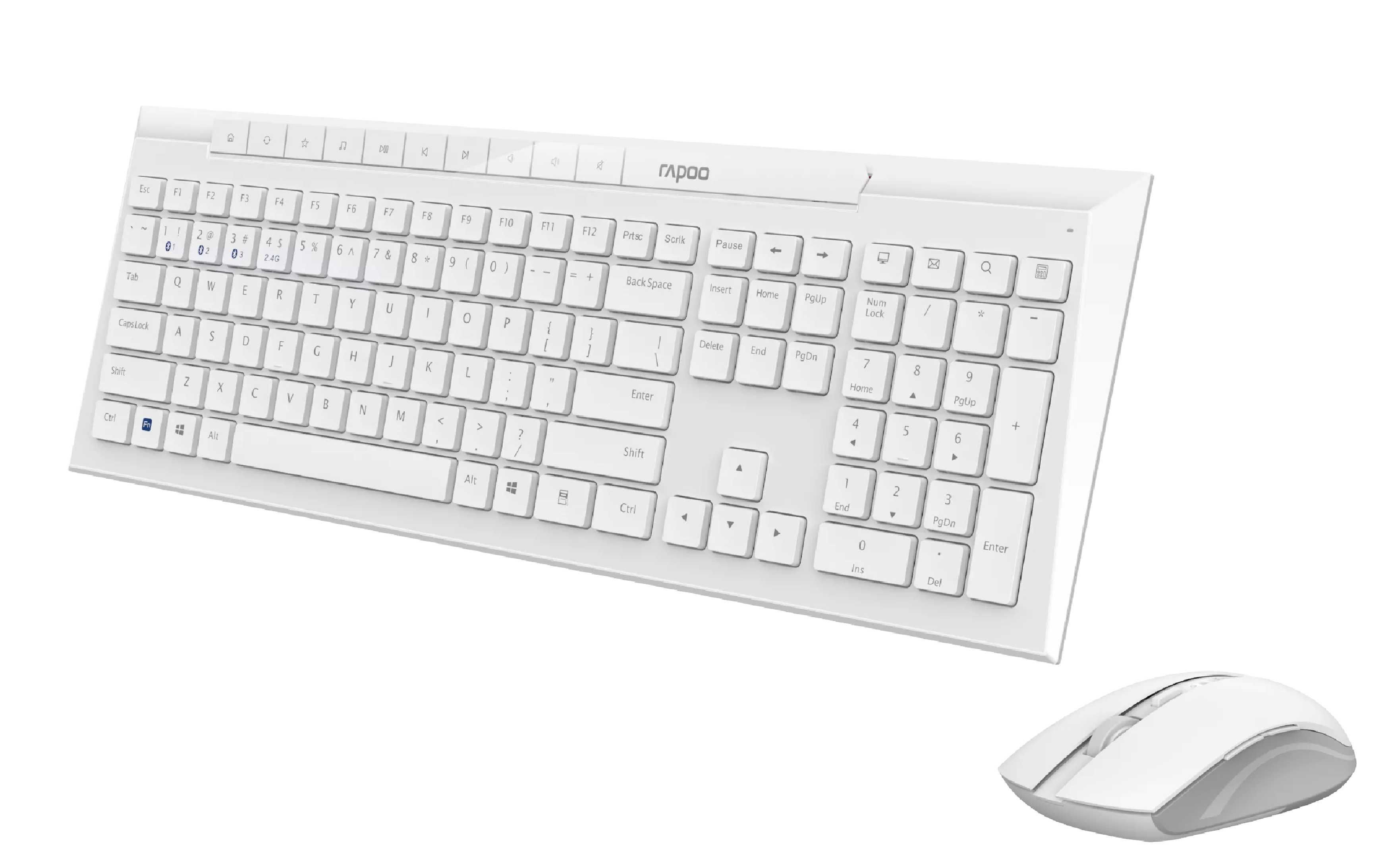 [НОВАЯ] Клавиатура & мышка RAPOO 8210M White