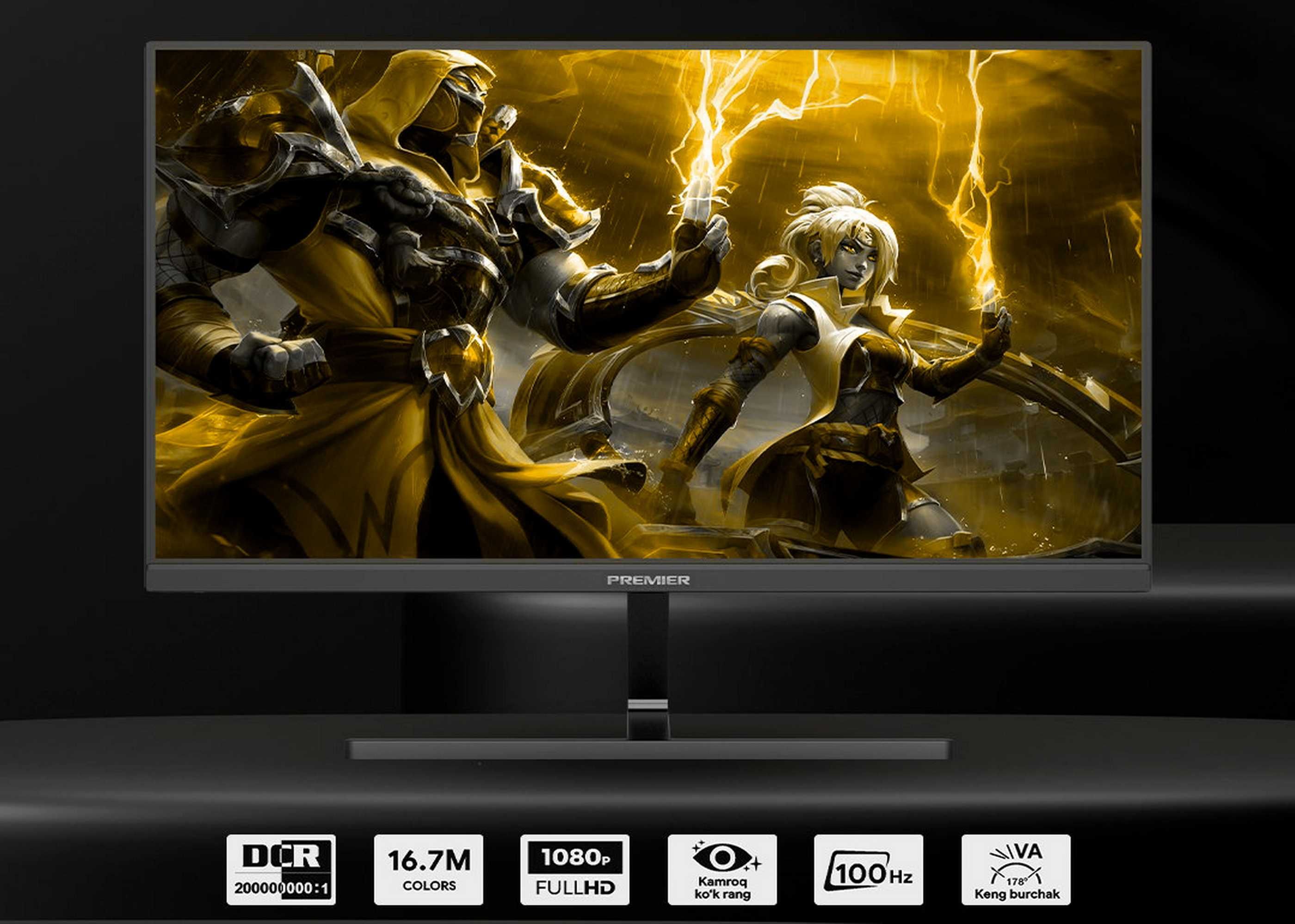 Крутые Игровые Мониторы PREMIER 24 / FullHD / IPS / 100GHz