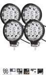 Set 4 x Proiector LED BAR, OFF ROAD, rotund, noi în ambalaj