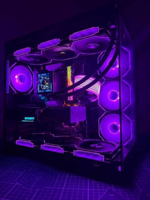 Мощный Игровой компьютер 4070 12гб / 16ГБ / 512ГБ