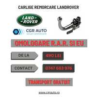 Carlige remorcare Land Rover omologate, premium