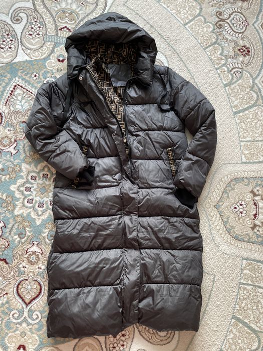 Зимняя длинная куртка