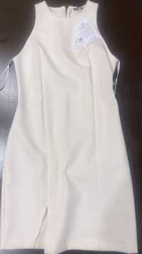Белое новое платье