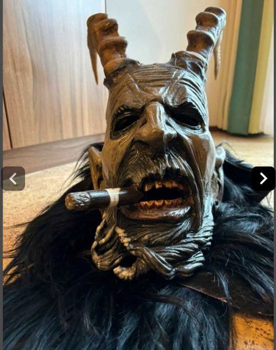 Крампус маска автентична