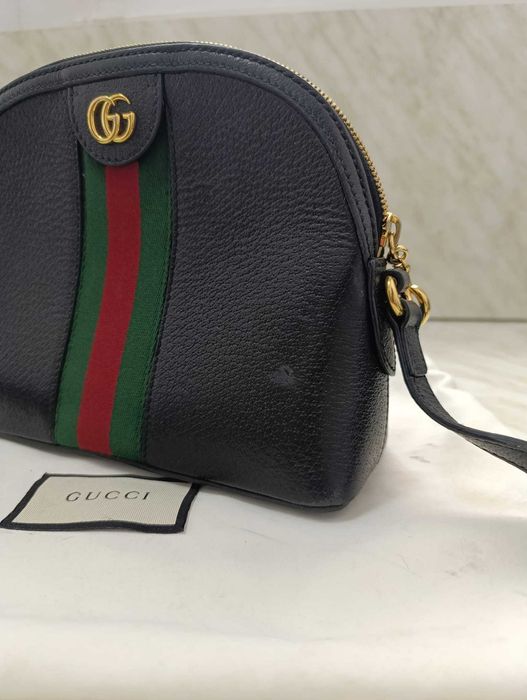 Geanta GUCCI Ophidia Dome Piele Neagra Model 499621 Zeus Amanet 32262