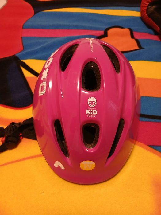 Casca roz ciclism, 52-56 cm