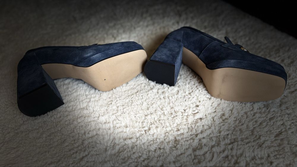 Жестоки обувки! Естествен велур/ Aguamarin