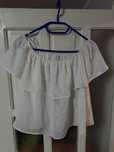 Top StradiVarius Alb