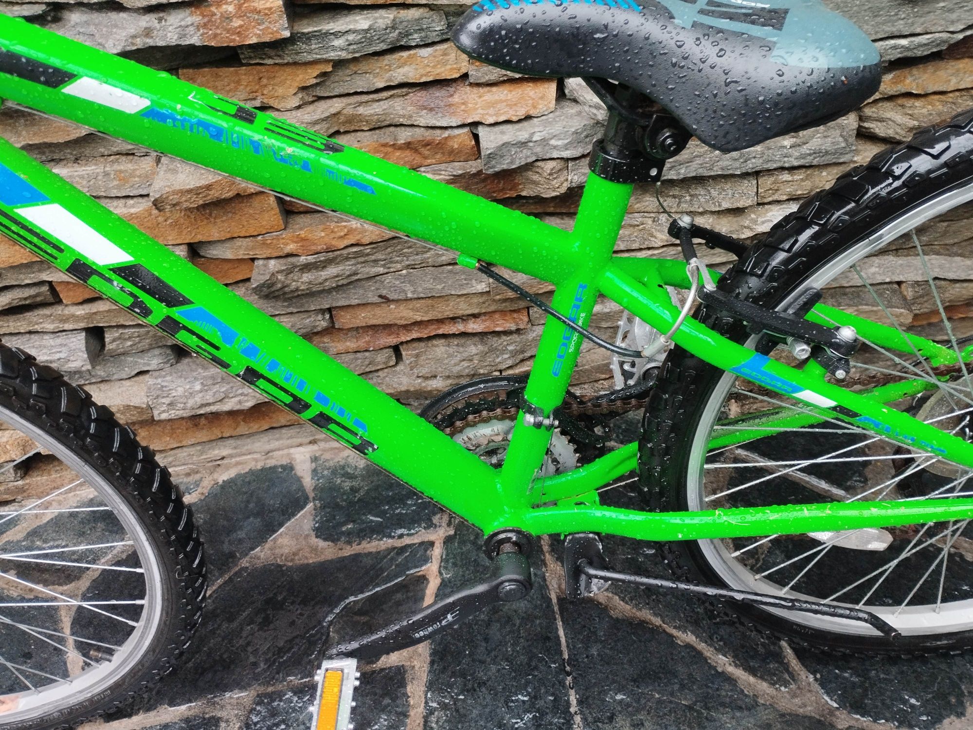 24 цола алуминиев велосипед колело ниска  рамка неразличим от нов