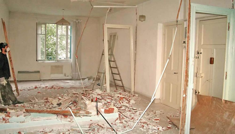 Amenajari interioare, gresie, parchet, zugrăvit