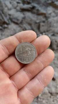 Vand moneda de 1 leu din 1966
