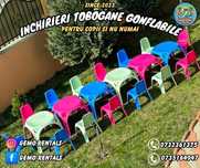 Masute si scaunele de inchiriat