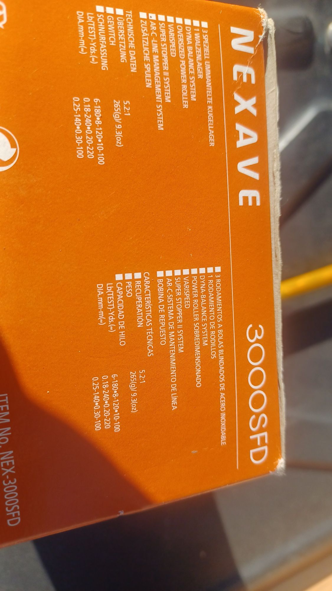 Shimano nexave 3000sfd