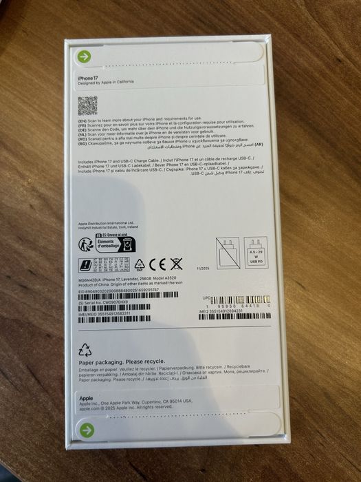 Iphone 17, nou, sigilat