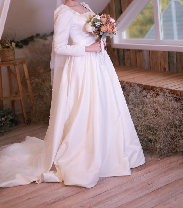 свадебное платье