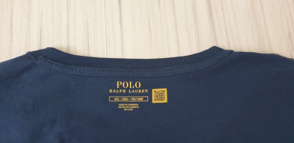 POLO Ralph Lauren Cotton Slim Fit / XL - 2XL ОРИГИНАЛ! Мъжка Тениска!